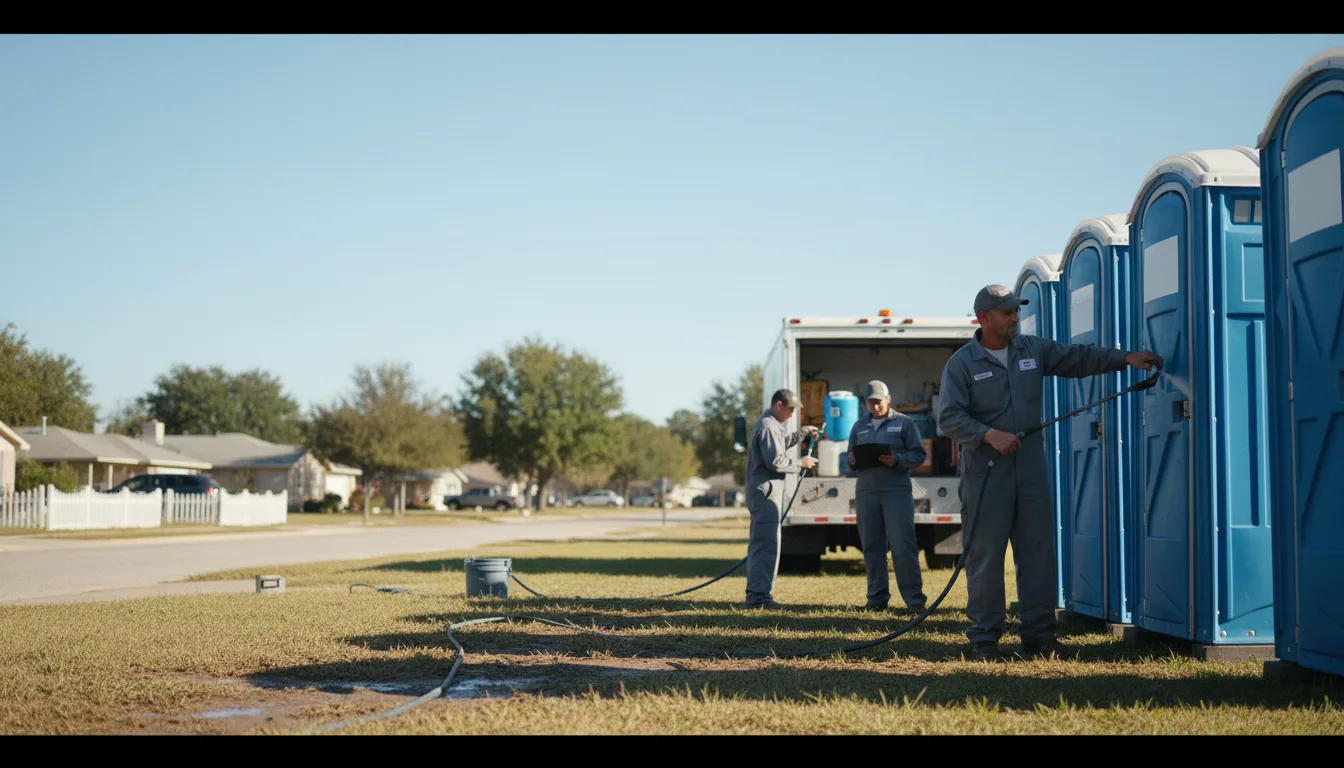 Long-Term Portable Toilet Rental in Destrehan, LA near me
